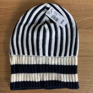 NWT Stripes  Knit Beanie  Large
